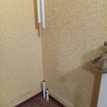Выполнены работы по замене стояков отопления по ул. Димитрова, д.9-в