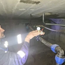 Выполнили работы по установке манометра по ул. А.Лазарева, д. 2