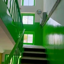 Завершили косметический ремонт 1-го подъезда по ул. Армейская, д.1