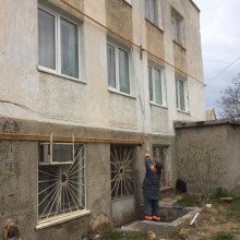 Произведена покраска ВДГО 