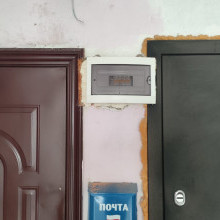 Выполнена замена электрощита по ул.Кооперативная, 10